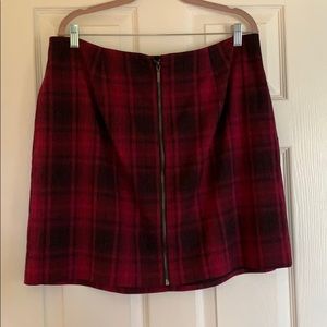 Plaid Skirt